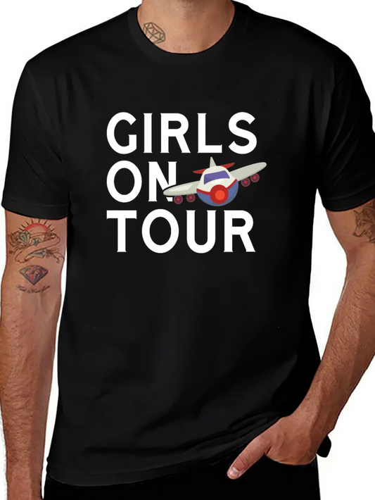 Girls on Tour T-Shirt | Airplane Design