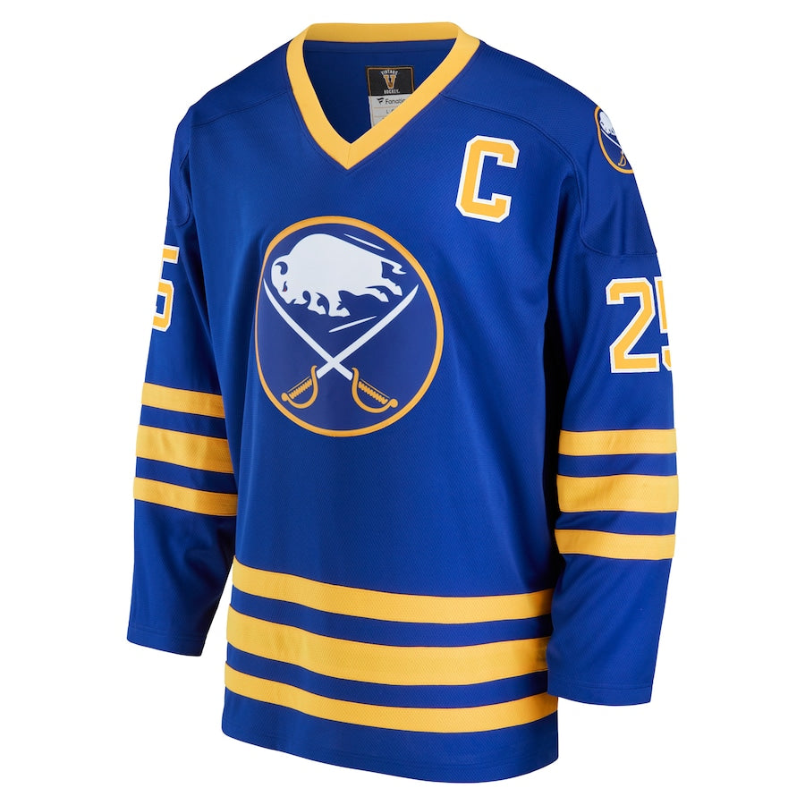 Dave Andreychuk Buffalo Sabres   Breakaway Retired  Jersey - Royal