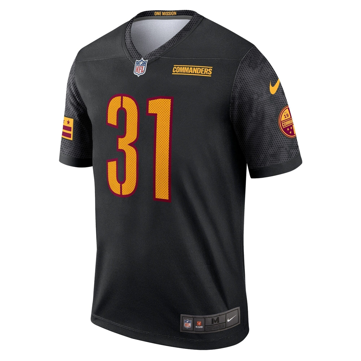 Kamren Curl Washington Commanders Nike Alternate - Black