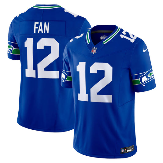 Seattle Seahawks 12th Fan Royal Vapor F.U.S.E. Limited Jersey