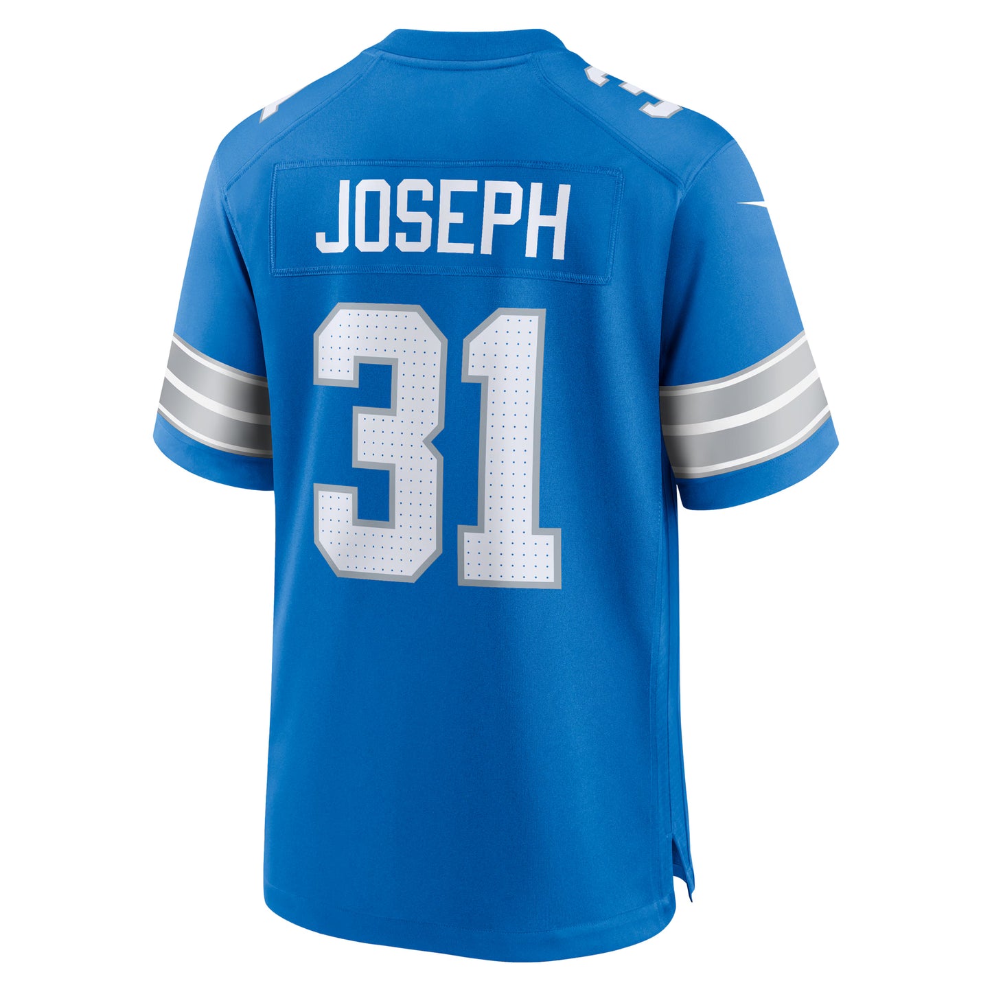 Detroit Lions Kerby Joseph Blue Team Game Jersey