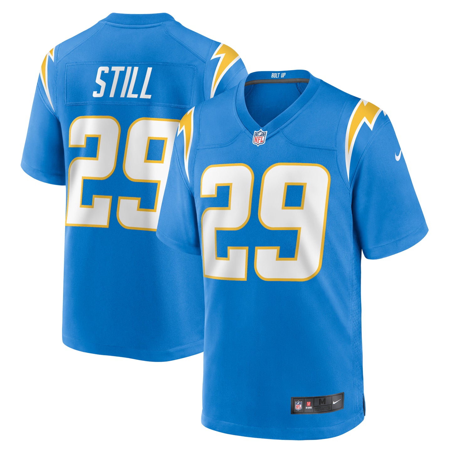 Los Angeles Chargers Tarheeb Still Powder Blue Team Game Jersey