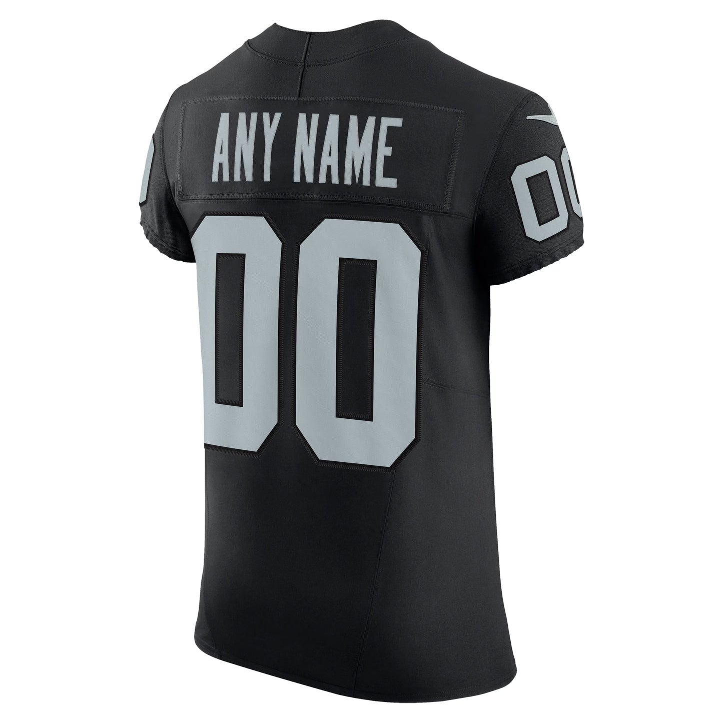Las Vegas Raiders Black Vapor F.U.S.E. Elite Custom Jersey
