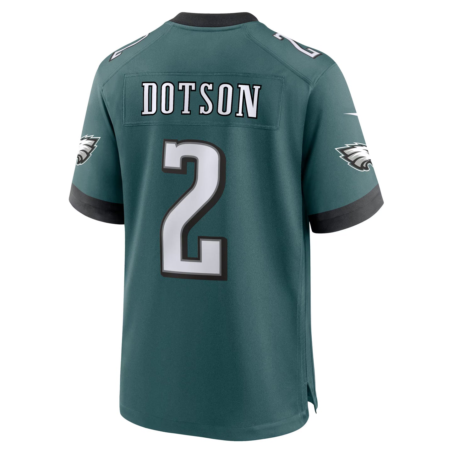 Philadelphia Eagles Jahan Dotson Midnight Green Team Game Jersey