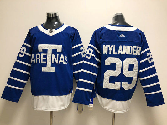 Men's Toronto Maple Leafs William Nylander #29 Blue Game Jersey1