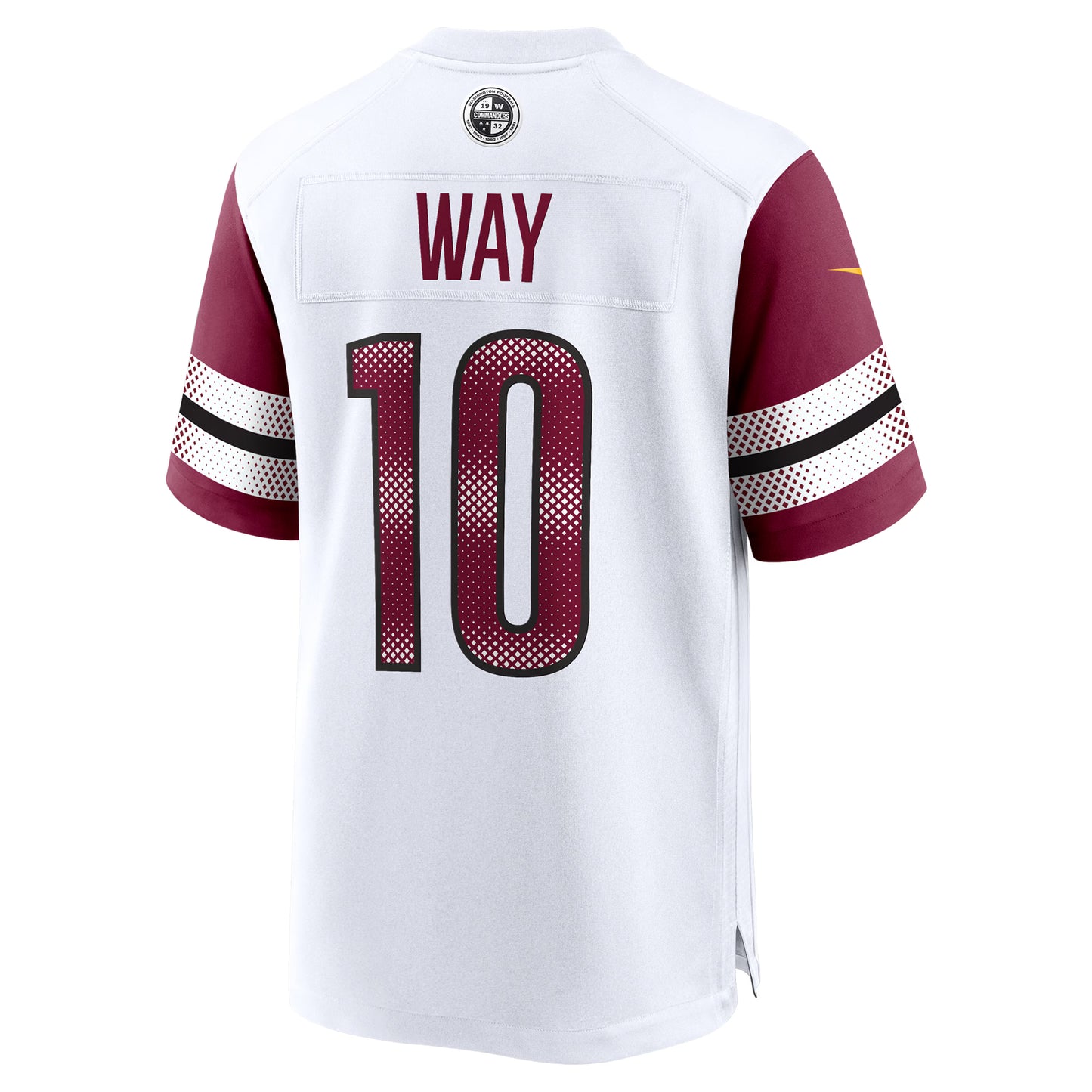 Washington Commanders Tress Way White Game Jersey