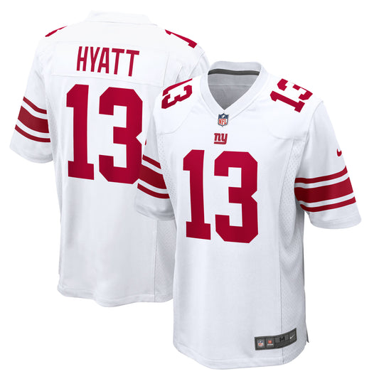 New York Giants Jalin Hyatt White Game Jersey