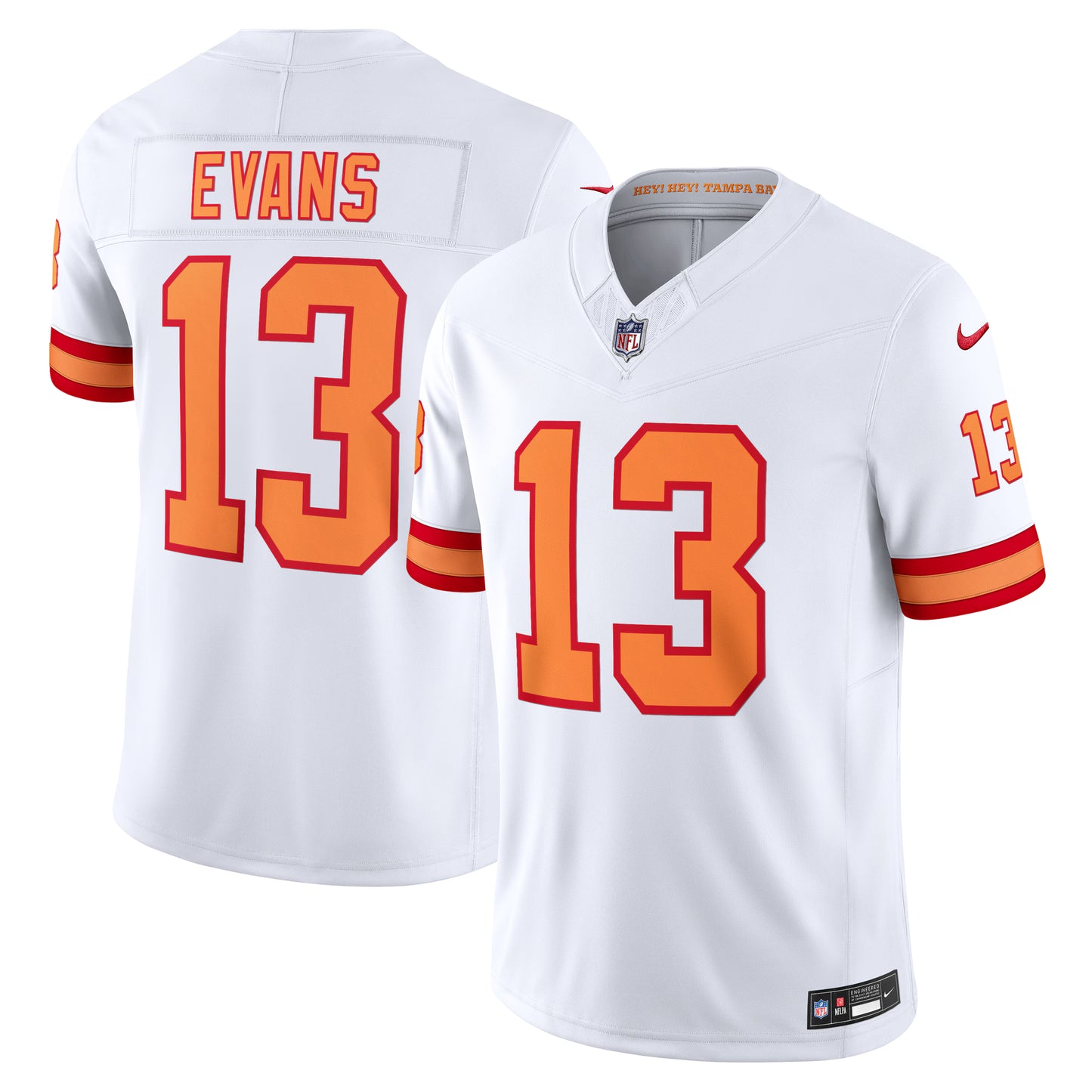 76 Tampa Bay Buccaneers Mike Evans White Vapor F.U.S.E. Player Limited Jersey