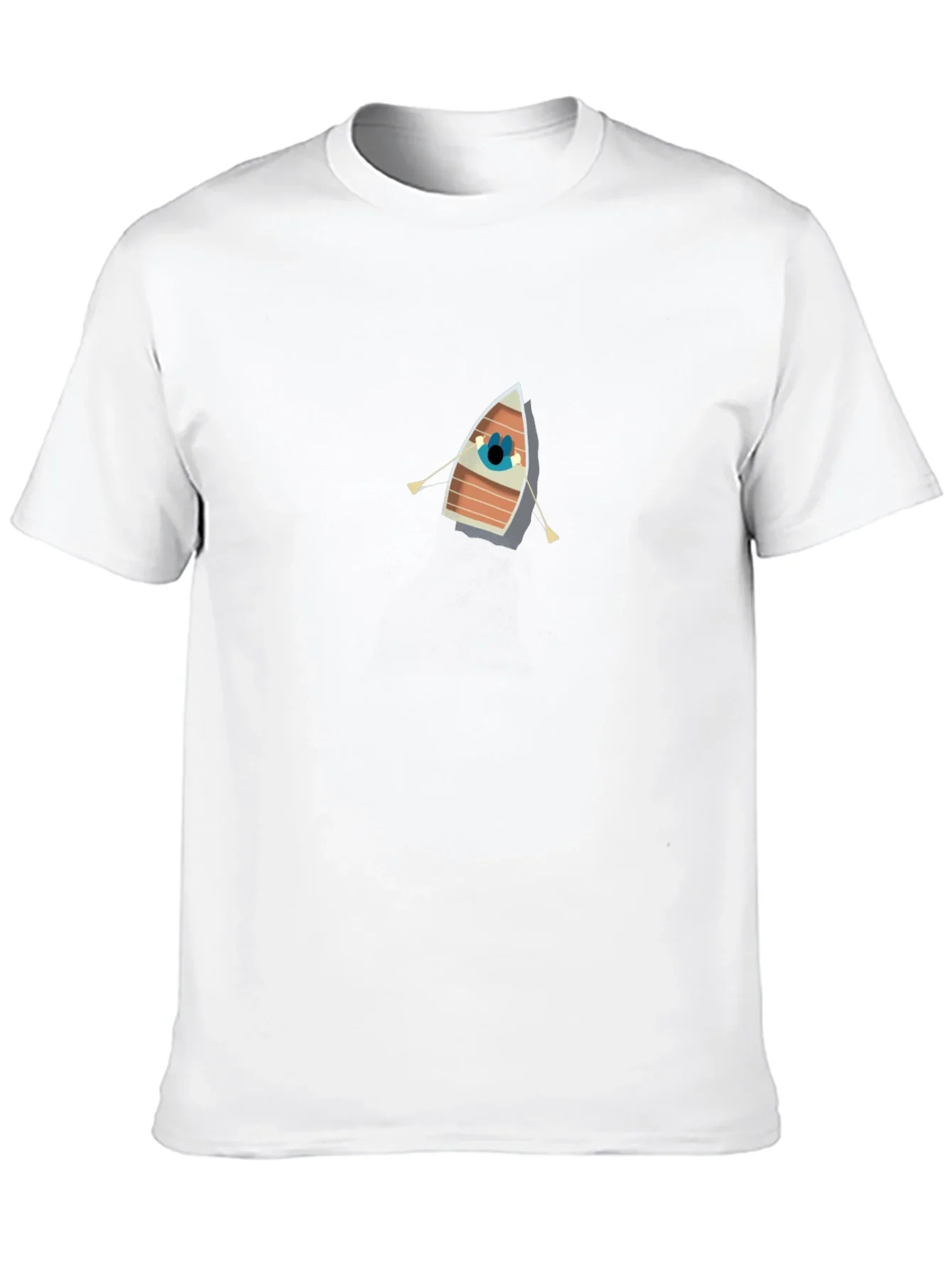 Rowboat Graphic Black Tee