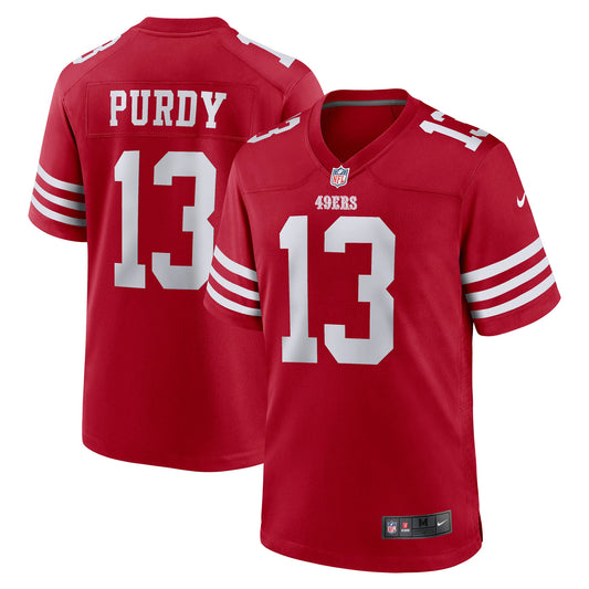 San Francisco 49ers Brock Purdy Scarlet Game Player Jersey