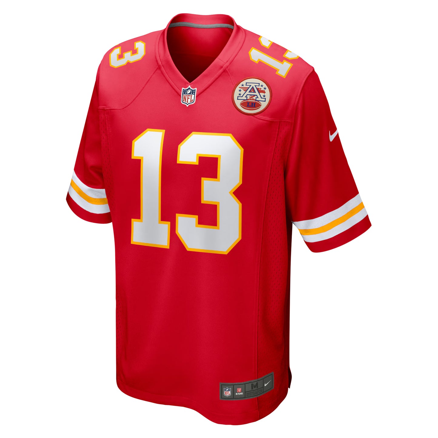 Kansas City Chiefs Nazeeh Johnson Red Game Player Jersey