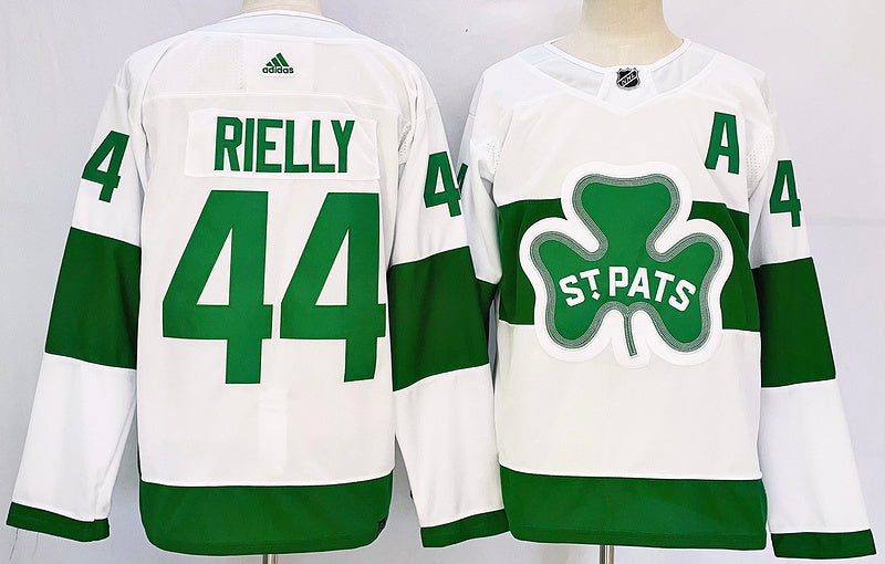 Men's Toronto Maple Leafs Morgan Rielly #44 White jersey