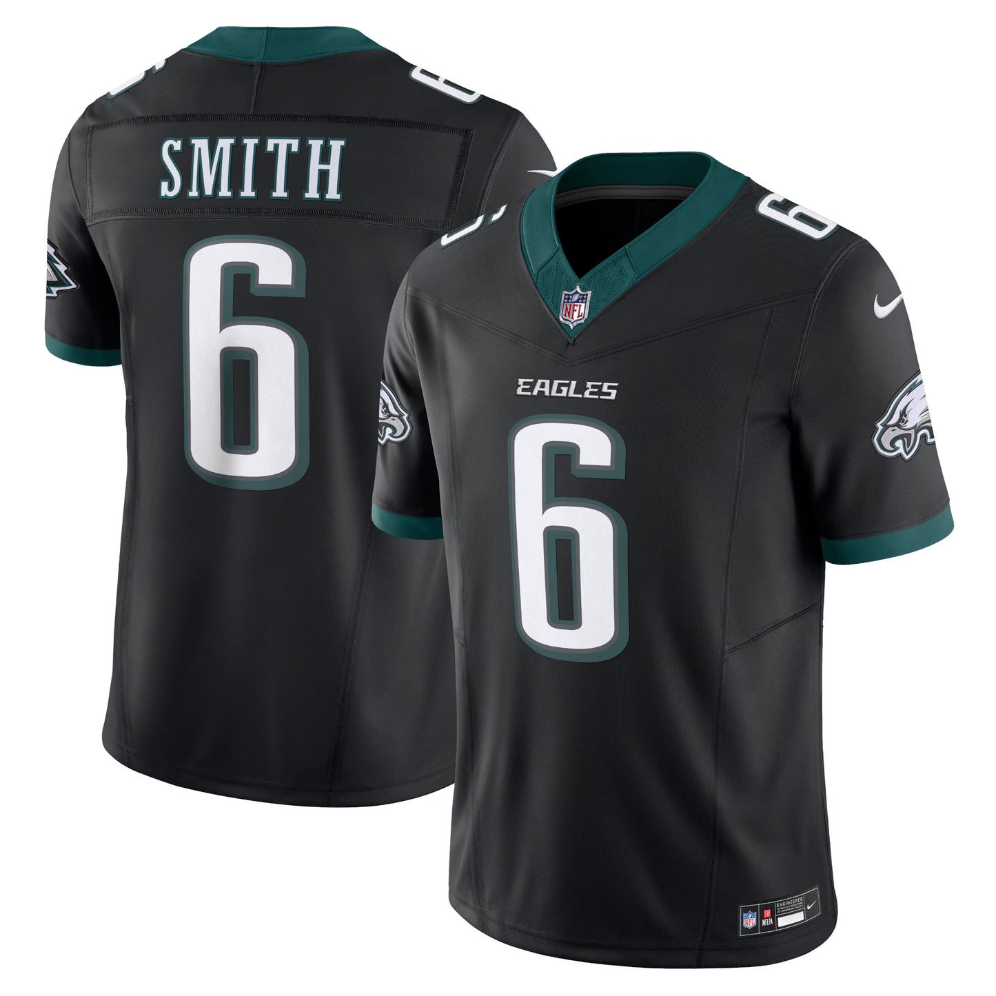 Philadelphia Eagles DeVonta Smith Black Alternate Vapor F.U.S.E. Limited Jersey