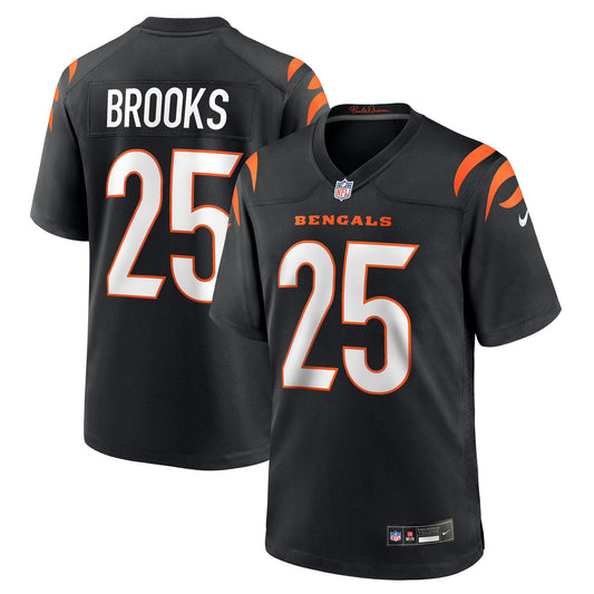 Cincinnati Bengals Tahj Brooks Black Team Game Jersey