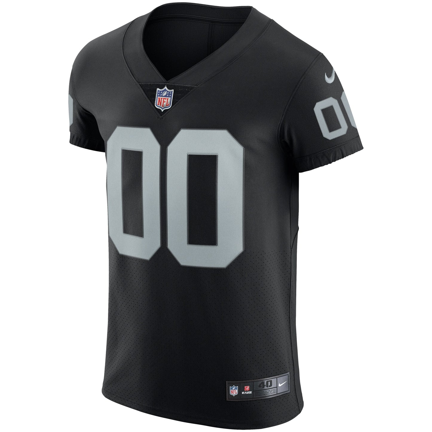 Las Vegas Raiders Black Vapor Untouchable Custom Elite Jersey