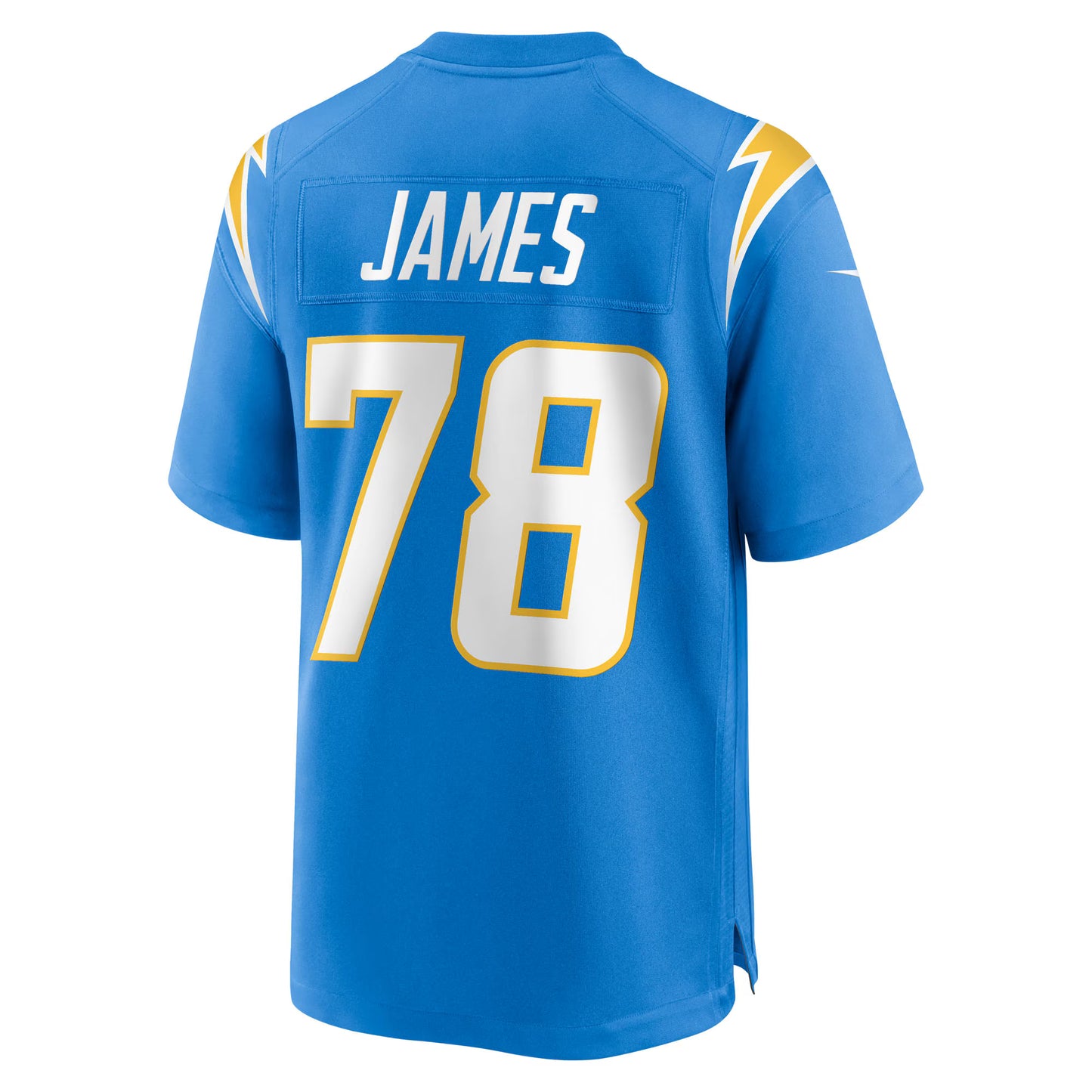 Los Angeles Chargers Andre James Powder Blue Team Game Jersey