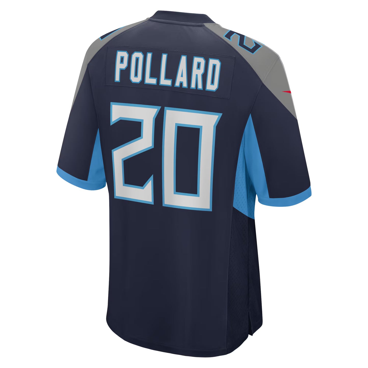 Tennessee Titans Tony Pollard Navy Game Player Jersey