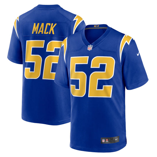 Los Angeles Chargers Khalil Mack Royal Alternate Game Jersey