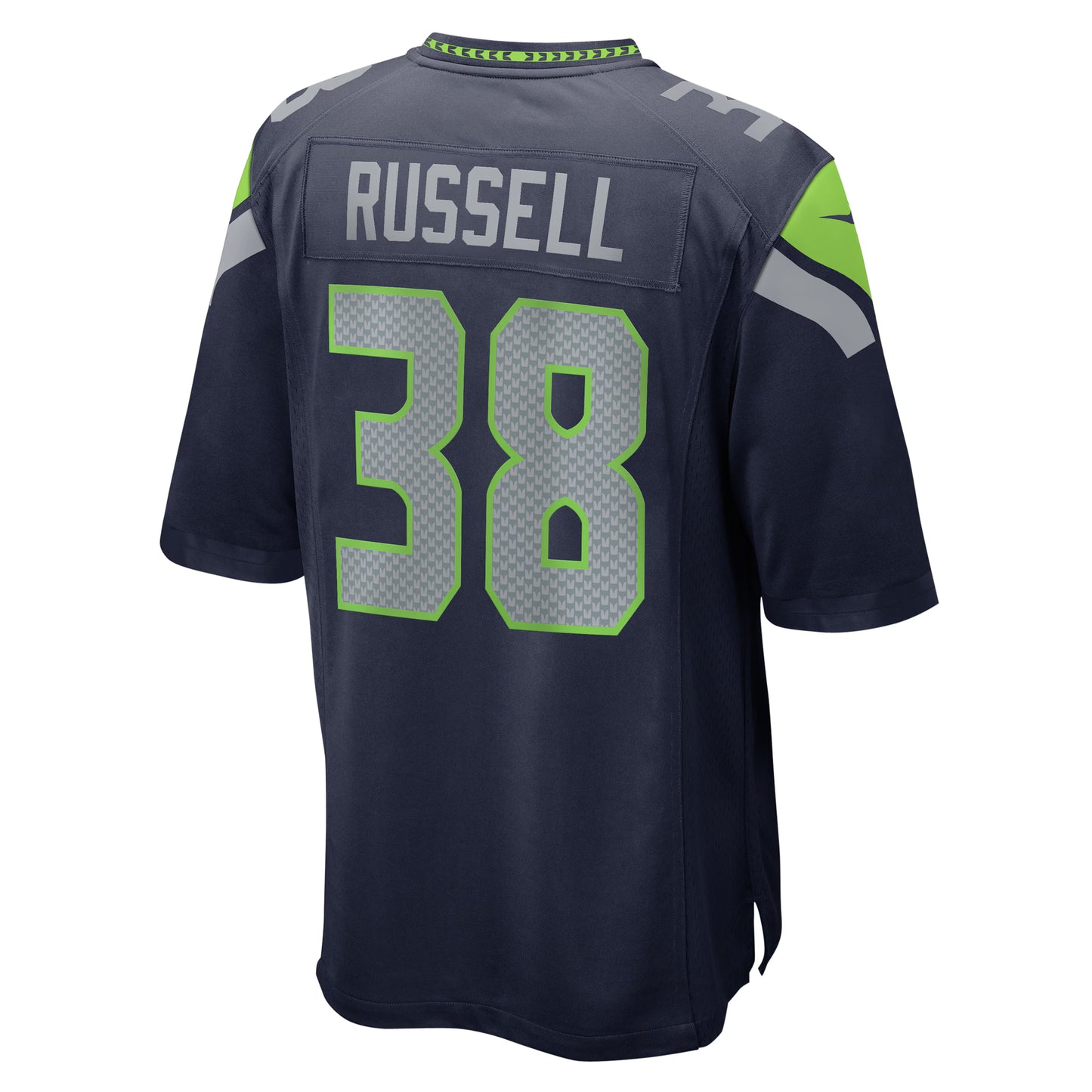 Seattle Seahawks Brady Russell College Navy Game Jersey