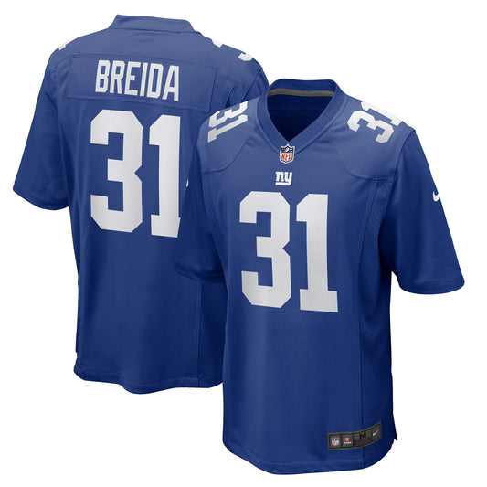New York Giants Matt Breida Royal Game Jersey