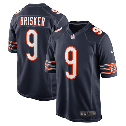 Chicago Bears Jaquan Brisker Navy Game Player Jersey