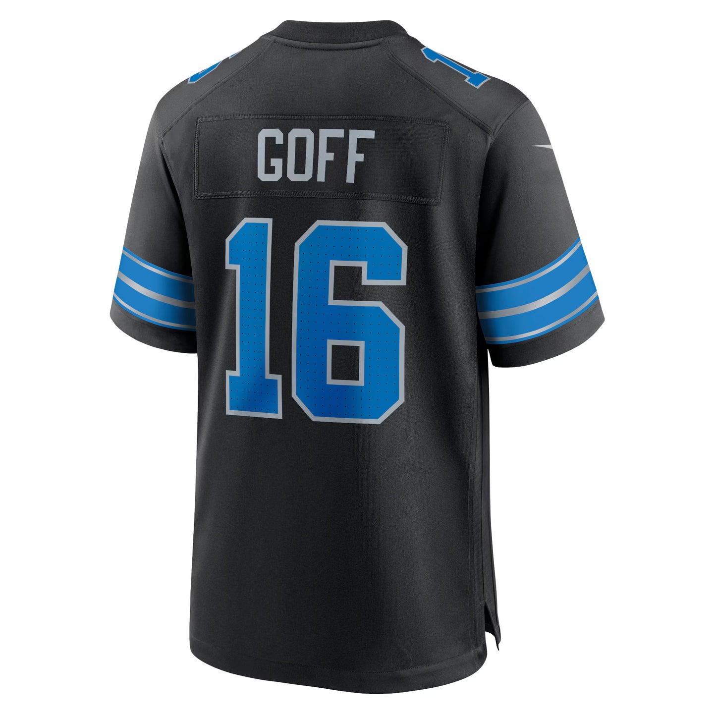 Detroit Lions Jared Goff Black 2nd Alternate Game Jersey
