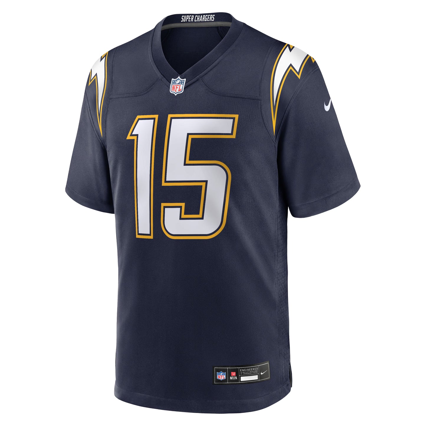 Los Angeles Chargers Ladd McConkey Navy Alternate Super Chargers Game Player Jersey