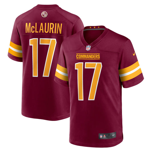 Washington Commanders Terry McLaurin Burgundy Player Game Jersey