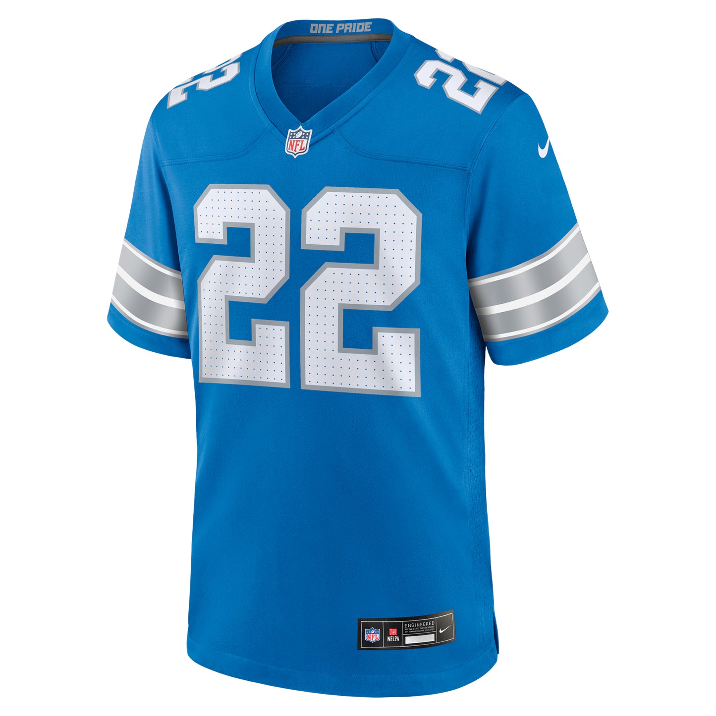 Detroit Lions Bobby Layne Blue Retired Player Game Jersey