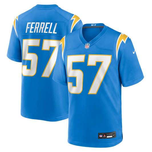 Los Angeles Chargers Clelin Ferrell Powder Blue Team Game Jersey