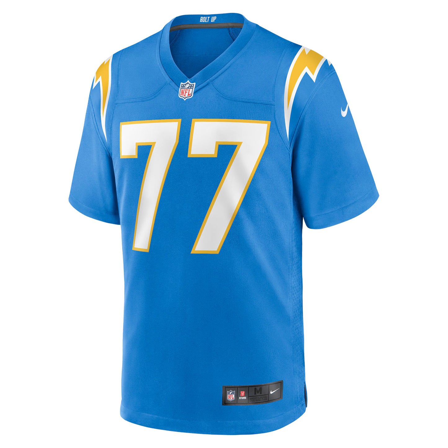 Los Angeles Chargers Zion Johnson Powder Blue Player Game Jersey