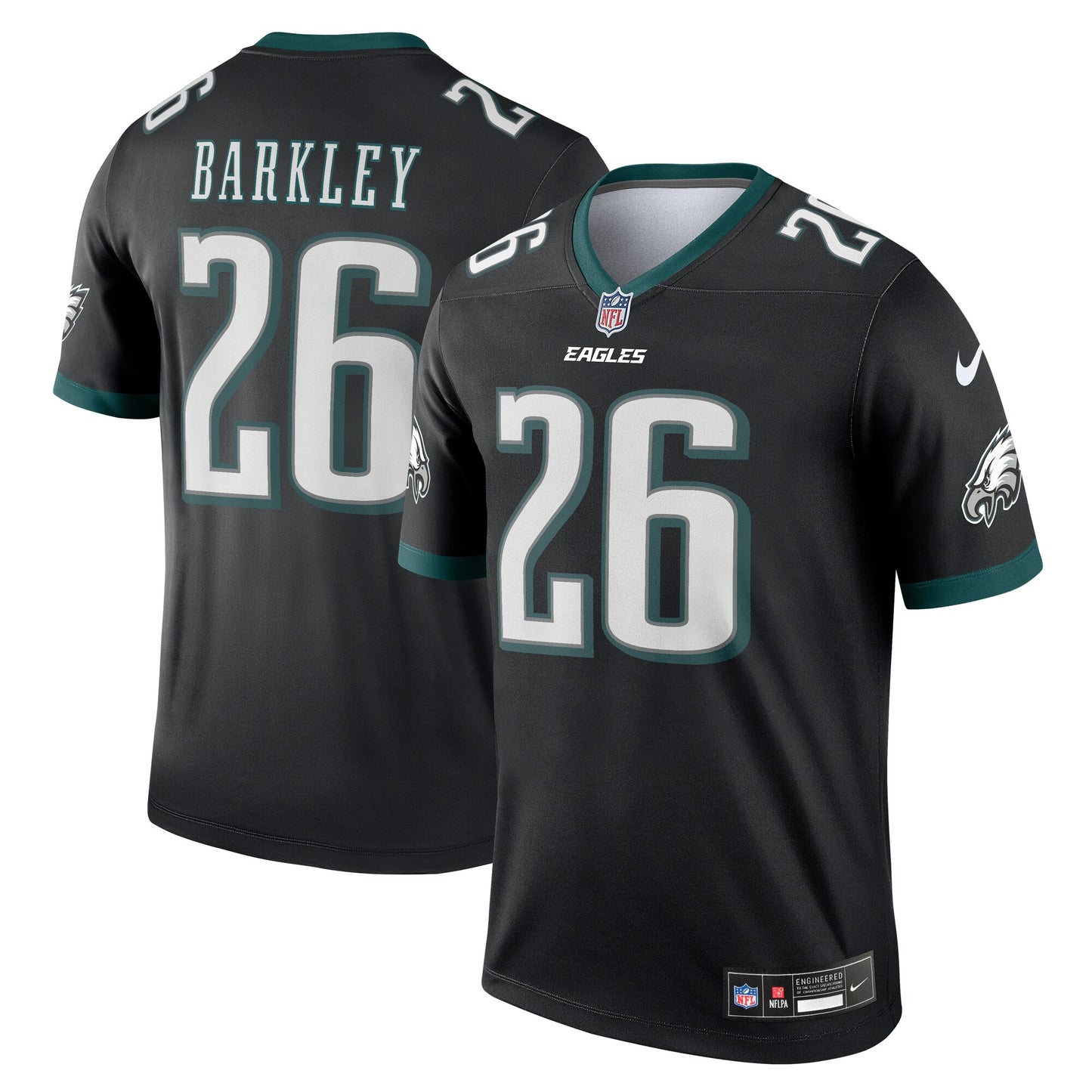 Philadelphia Eagles Saquon Barkley Black Legend Player Performance Top