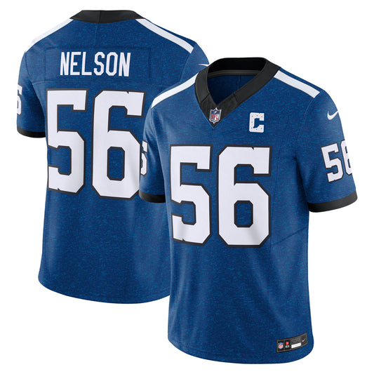 Indianapolis Colts Quenton Nelson Blue Vapor F.U.S.E. Limited Jersey