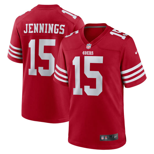 San Francisco 49ers Jauan Jennings Scarlet Game Jersey