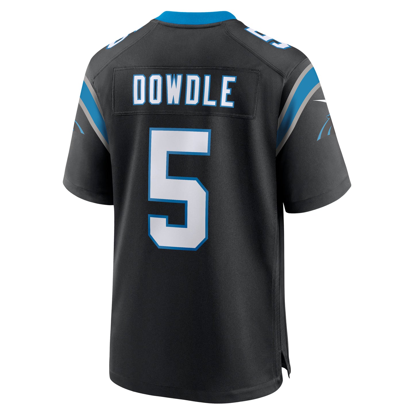 Carolina Panthers Rico Dowdle Black Team Game Jersey