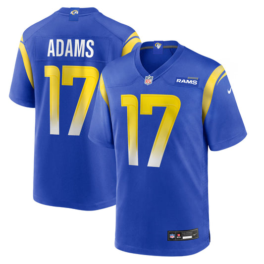Los Angeles Rams Davante Adams Royal Game Player Jersey