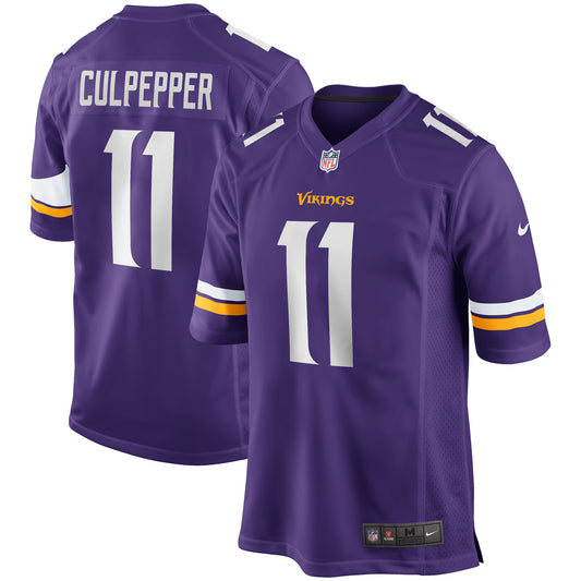 Minnesota Vikings Daunte Culpepper Purple Game Retired Player Jersey