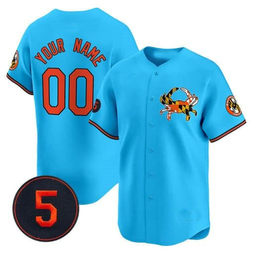 Custom Baltimore Orioles Robinson Patch Vapor Premier Limited V2C All Stitched Baseball Jersey