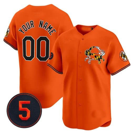 Custom Baltimore Orioles Robinson Patch Vapor Premier Limited V2C All Stitched Baseball Jersey
