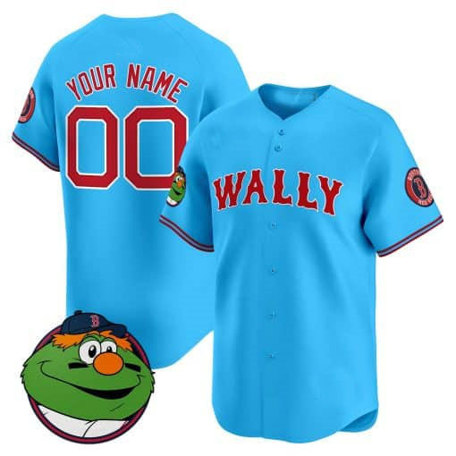 Custom Boston Red Sox Wally Vapor Premier LimitedC All Stitched Baseball Jersey