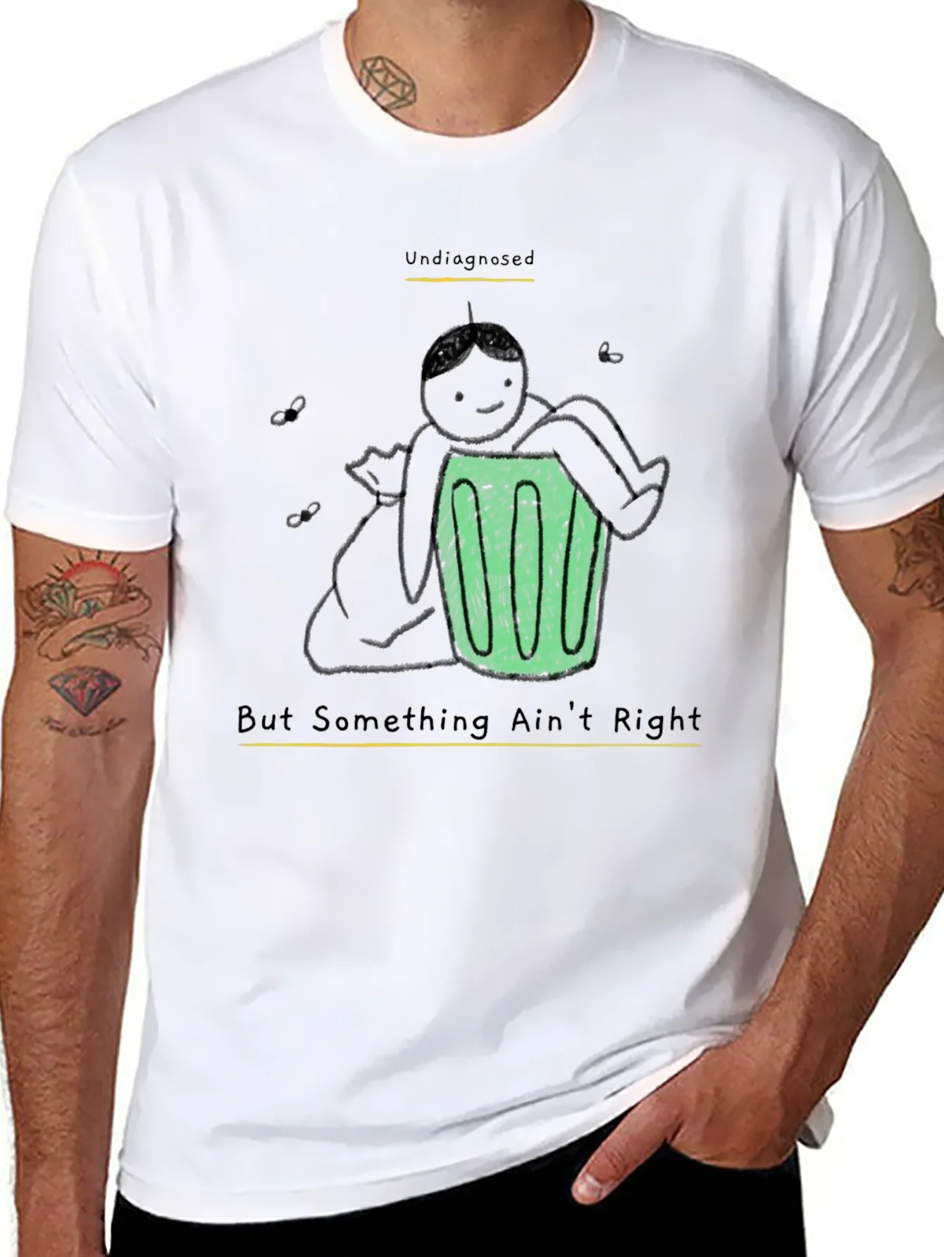 Undiagnosed Funny Graphic T-Shirt