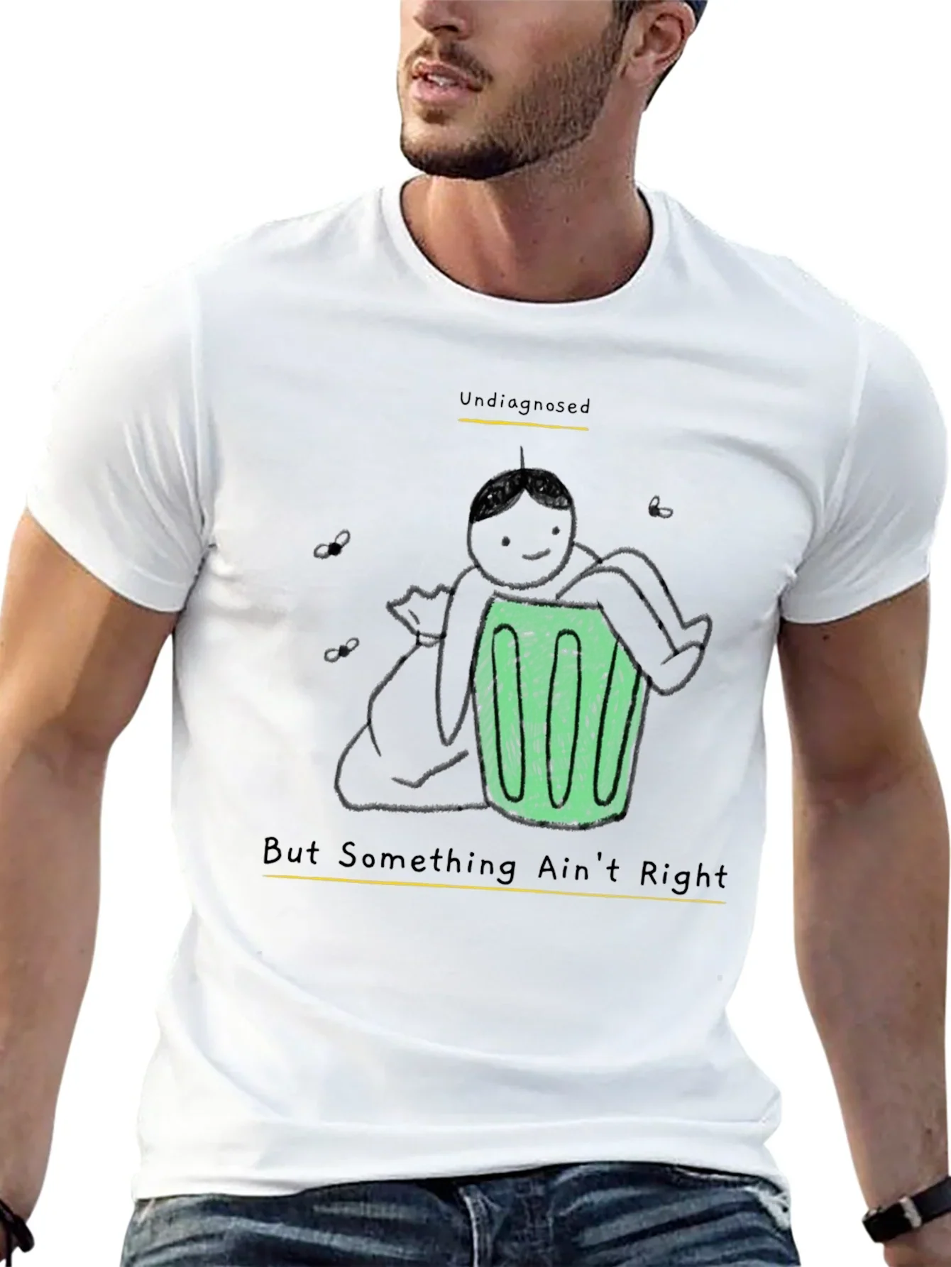 Undiagnosed Funny Graphic T-Shirt