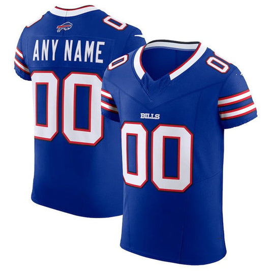 Custom B.Bills Royal Scarlet Vapor F.U.S.E. Elite Jersey Stitched American Football Jerseys