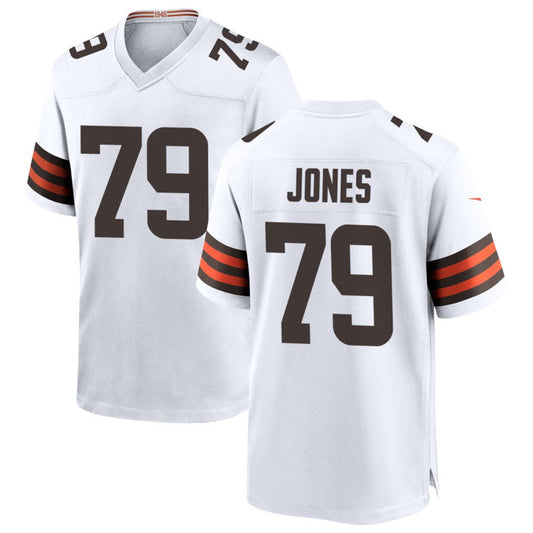 C.Browns #79 Dawand Jones Player White Home Game Football Jerseys