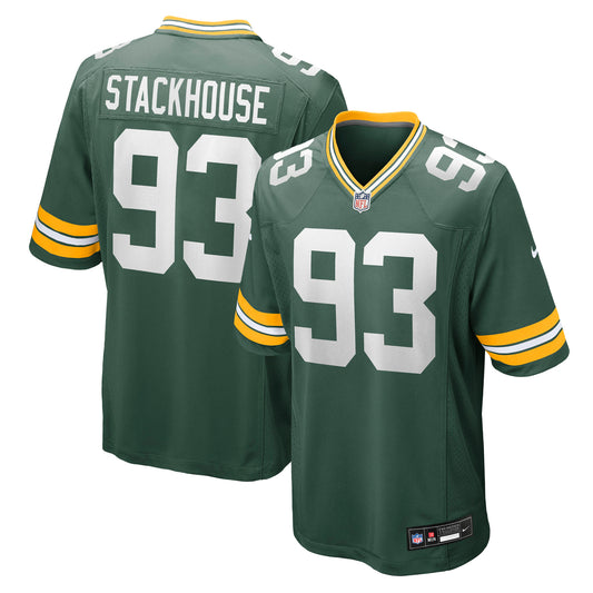 Green Bay Packers Nazir Stackhouse Green Team Game Jersey