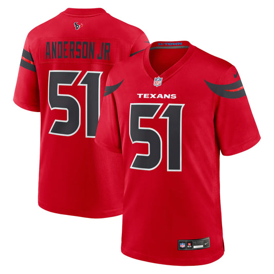 Houston Texans Will Anderson Jr. Red Alternate Game Jersey