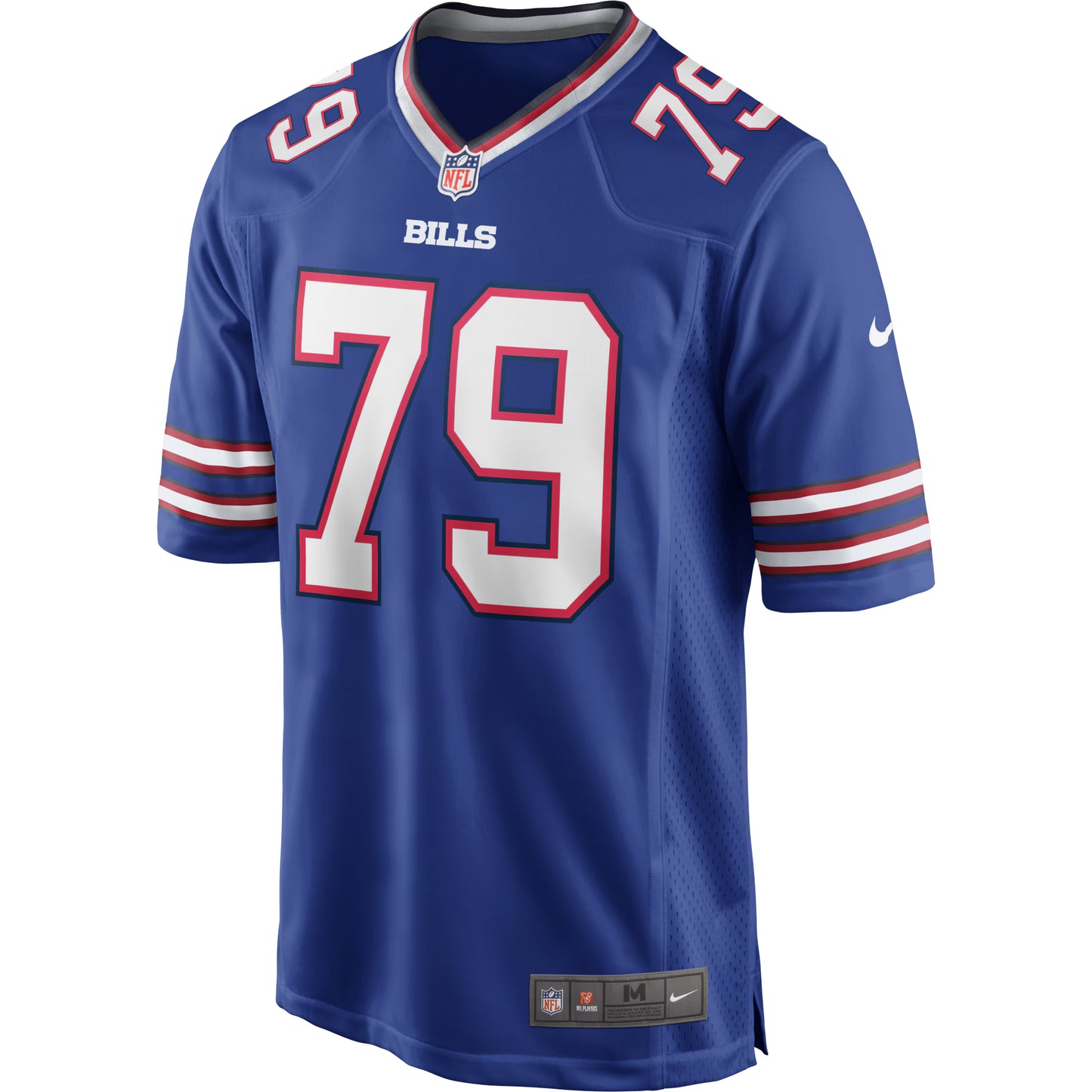 Buffalo Bills Ruben Brown Royal Game Retired Player Jersey