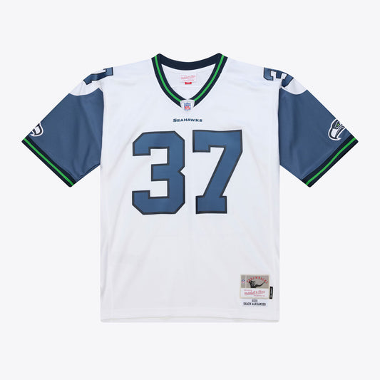 Seattle Seahawks Shaun Alexander Mitchell & Ness White 2005 Legacy Throwback Replica Jersey