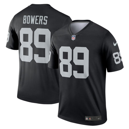Las Vegas Raiders Brock Bowers Black Legend Player Performance Top