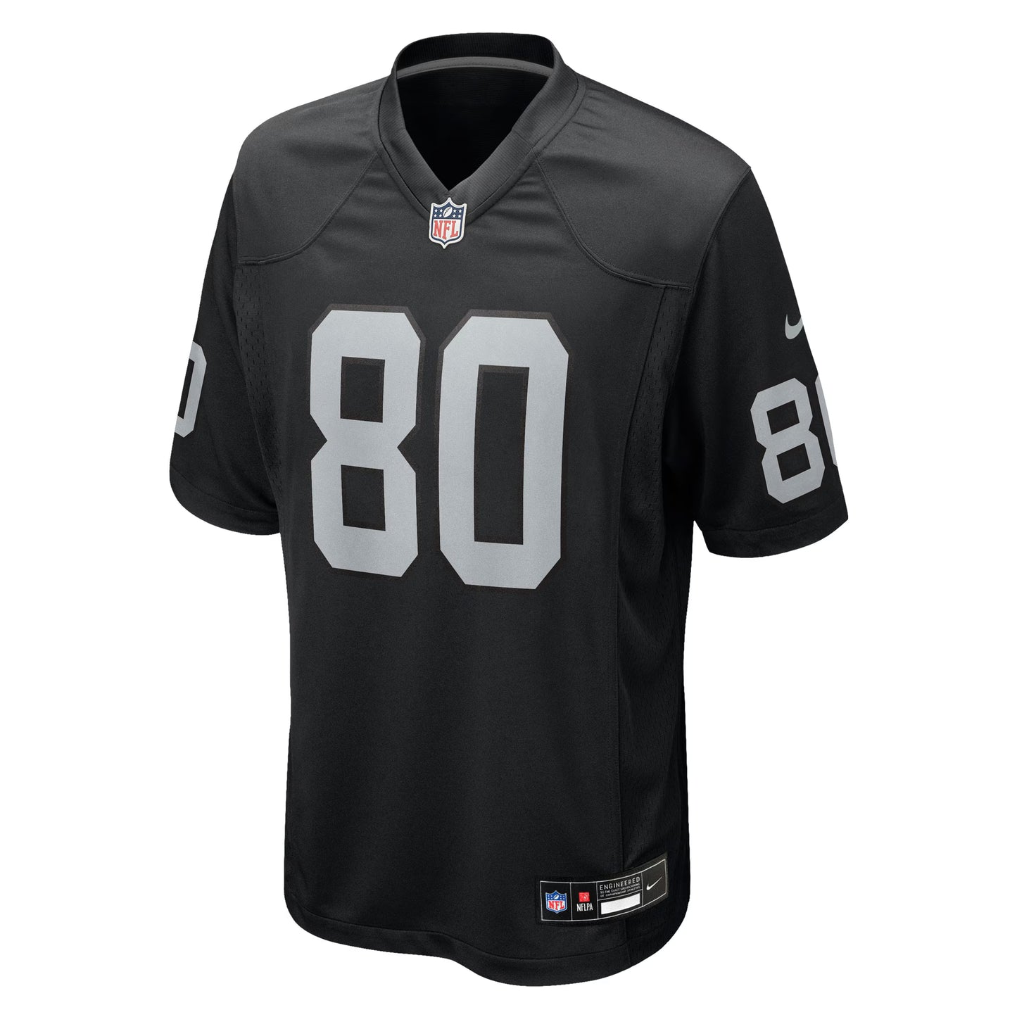 Las Vegas Raiders Ian Thomas Black Team Game Jersey